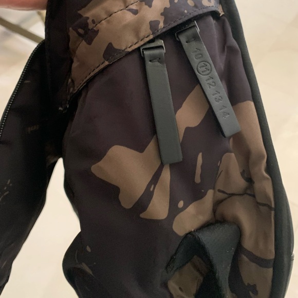 MAISON MARTIN MARGIELA Printed Fabric Backpack Bag - Picture 11 of 14